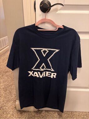 Navy Xavier Short-Sleeve Tee